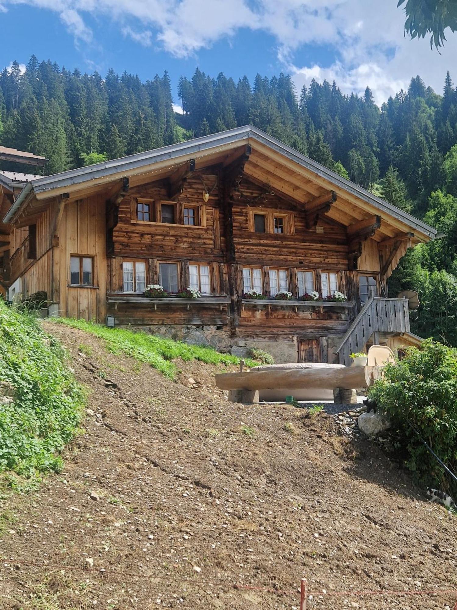 Bauernhaus Gschwend Gsteig Exterior foto